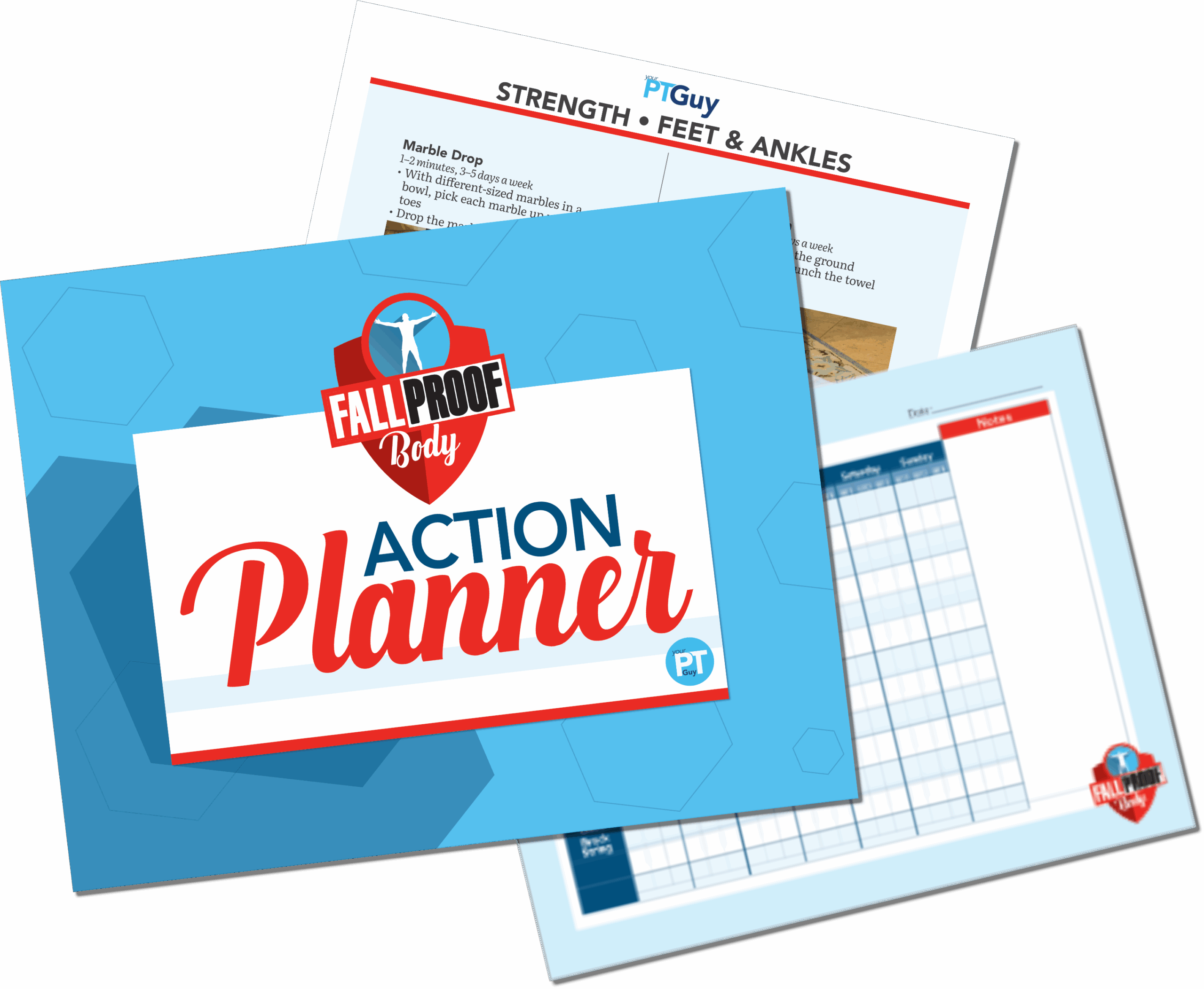 Fall Proof Body Action Planner
