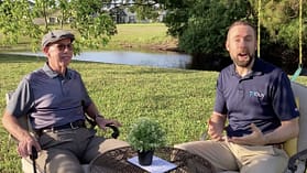 Shawn and dad screenshot Shawn Waller, DPT with John Waller