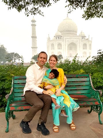 Waller Family - India Waller Family - India, Taj Mahal
