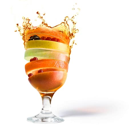 fruit glass Glass of fruit • diet management